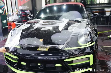 포르쉐 911 카레라4 GTS PPF, 시공 이후까지 생각한다면 STEK DYNOshield / 성남시 수정구 오야동