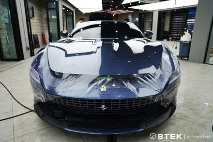 클래식한 디자인의 페라리 로마를 장식한 STEK DYNO 프리미엄 PPF / 성남시 수정구 오야동