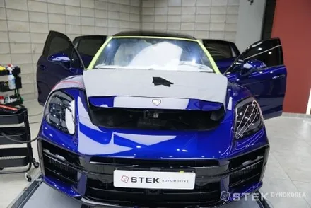 NEX 틴팅과 비내림 방지를 위한 펠트지로 여름준비를 완료한 파나메라 GTS / 성남시 수정구 오야동
