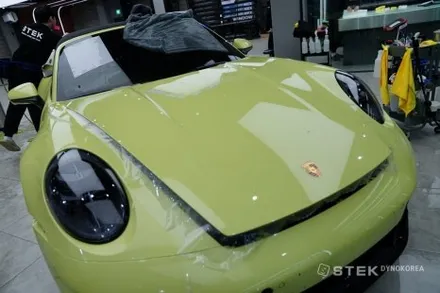 911 카레라 4 GTS 겨울 오픈에어링은 STEK 다이노 PPF와 함께 / 성남시 수정구 오야동