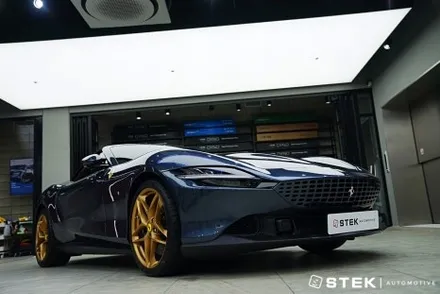 클래식한 디자인의 페라리 로마를 장식한 STEK DYNO 프리미엄 PPF / 성남시 수정구 오야동