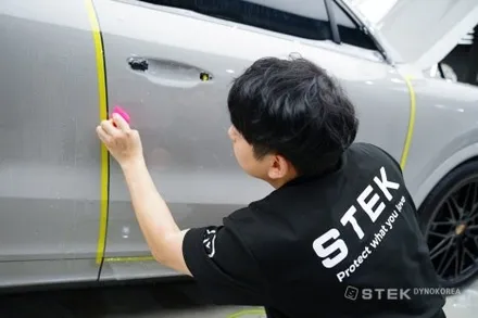 카이엔 쿠페를 위한 특별한 여정, STEK 다이노 PPF / 성남시 수정구 오야동