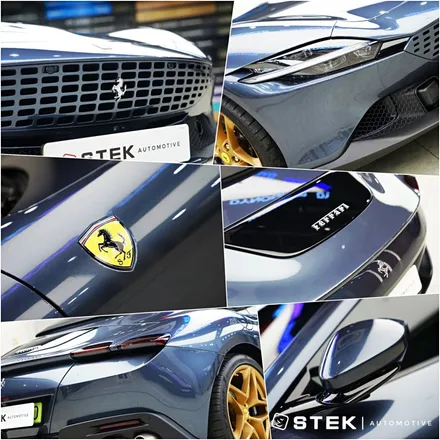 클래식한 디자인의 페라리 로마를 장식한 STEK DYNO 프리미엄 PPF / 성남시 수정구 오야동