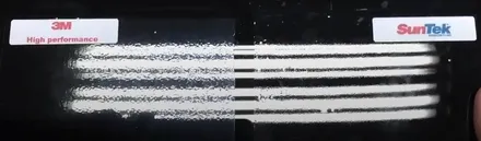 프리미엄 PPF STEK DYNOshield 의 오렌지필 없는 투명함, 비교해보면 알 수 있습니다. / 성남시 수정구 오야동