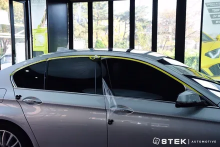 틴팅 보증의 새로운 기준, 평생보증 틴팅 STEK NEX_ BMW 520d 재시공 / 성남시 수정구 오야동