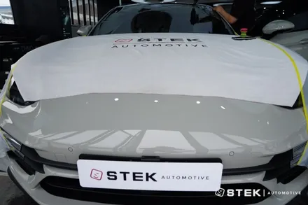 포르쉐 파나메라 GTS 틴팅, 고성능 세단에 걸맞는 STEK NEX 시공 / 성남시 수정구 오야동