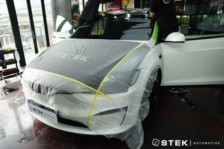 딜러 서비스가 없는 테슬라 모델X 틴팅, 내가 직접 고른 STEK NEX / 성남 판교 용인 서초