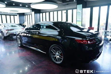 벤츠 S클래스 쿠페 S63amg, PPF&틴팅&윈드쉴드&가죽시트 코팅 모두 STEK 원 패키지로 완성 / 성남시 수정구 오야동