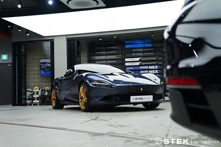 클래식한 디자인의 페라리 로마를 장식한 STEK DYNO 프리미엄 PPF / 성남시 수정구 오야동