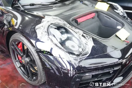 포르쉐 911 카레라4 GTS PPF, 시공 이후까지 생각한다면 STEK DYNOshield / 성남시 수정구 오야동