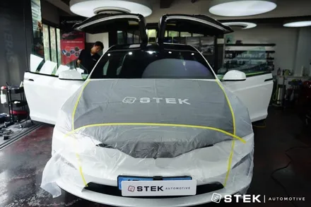 딜러 서비스가 없는 테슬라 모델X 틴팅, 내가 직접 고른 STEK NEX / 성남 판교 용인 서초