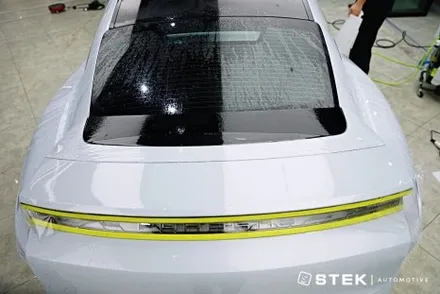 일렉트릭 스포츠카 타이칸 터보, STEK DYNOshield PPF로 강력한 보호막 / 성남시 수정구 오야동