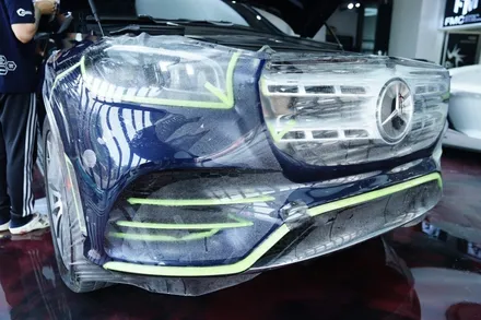 S클래스 SUV 버전? 벤츠 GLS PPF 풀시공, S답게 STEK DYNOshield 로 / 성남시 수정구 오야동
