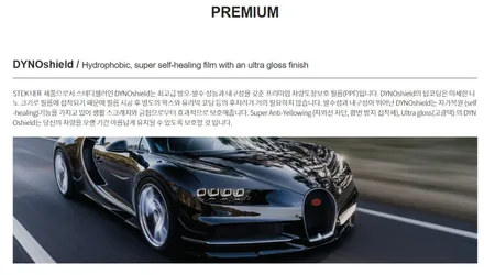 순정 옵션이 아닌 STEK 다이노쉴드로 제네시스 G90 PPF 전체시공 / 성남시 수정구 오야동