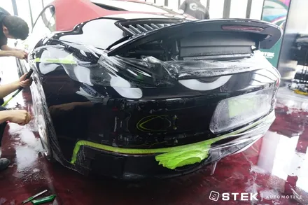 포르쉐 911 카레라4 GTS PPF, 시공 이후까지 생각한다면 STEK DYNOshield / 성남시 수정구 오야동