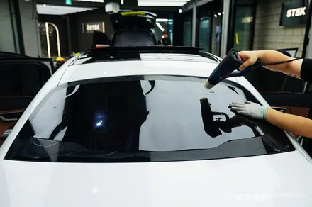 가장 E클래스 다운 E300 틴팅도 럭셔리하게 STEK NEX / 성남시 수정구 오야동