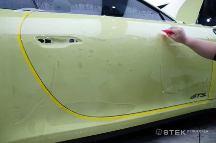 911 카레라 4 GTS 겨울 오픈에어링은 STEK 다이노 PPF와 함께 / 성남시 수정구 오야동