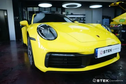 스톤칩 걱정에서 해방! 포르쉐 911 4S 풀-프론트 패키지 STEK DYNOshield PPF / 성남시 수정구 오야동