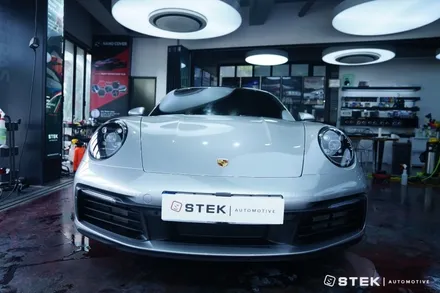 포르쉐 911 카레라4 PPF 프론트패키지, STEK 다이노쉴드 시공 / 성남시 수정구 오야동