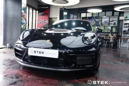 포르쉐 911 카레라4 GTS PPF, 시공 이후까지 생각한다면 STEK DYNOshield / 성남시 수정구 오야동