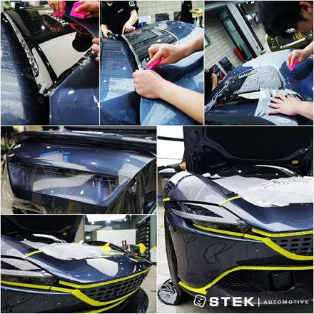 클래식한 디자인의 페라리 로마를 장식한 STEK DYNO 프리미엄 PPF / 성남시 수정구 오야동