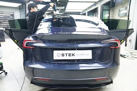 테슬라 모델3의 새로운 개방감을 만들어줄 STEK NEX 틴팅 / 성남시 수정구 오야동