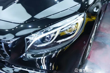 벤츠 S클래스 쿠페 S63amg, PPF&틴팅&윈드쉴드&가죽시트 코팅 모두 STEK 원 패키지로 완성 / 성남시 수정구 오야동