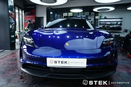 포르쉐 다운 전기차 포르쉐 타이칸4S PPF, STEK DYNOshield 풀 시공 / 성남시 수정구 오야동