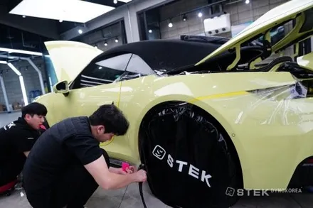 911 카레라 4 GTS 겨울 오픈에어링은 STEK 다이노 PPF와 함께 / 성남시 수정구 오야동