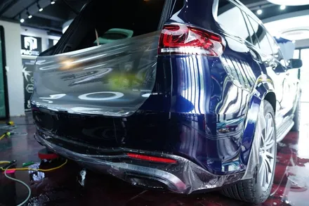 S클래스 SUV 버전? 벤츠 GLS PPF 풀시공, S답게 STEK DYNOshield 로 / 성남시 수정구 오야동