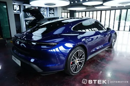 포르쉐 다운 전기차 포르쉐 타이칸4S PPF, STEK DYNOshield 풀 시공 / 성남시 수정구 오야동