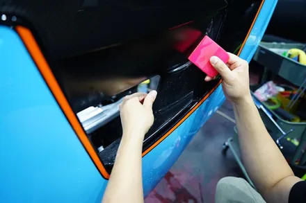 레이싱 DNA 슈퍼카를 온전히 보존하는법. 우라칸 STO PPF 와 윈드쉴드 시공 / 성남시 수정구 오야동