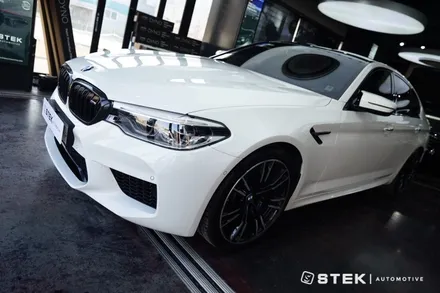 스포츠 세단 BMW M5 PPF 시공, STEK DYNOshield 로 보호해드립니다. / 성남시 수정구 오야동