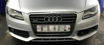 천안 아우디 A4 범퍼 교체!! RS4 앞 범퍼 교체 시공!!