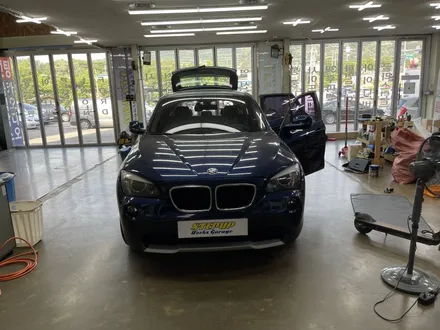 bmw x1 썬루프커버 감싸기
