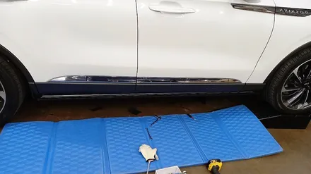 천안 링컨 에비에이터 전동 사이드스텝!! 천안  포드, 링컨 용품 업체??천안 포드, 링컨 협력업체??