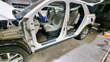 천안 팰리세이드 전체 도색 부품 탈착!! 불당동 지하주차장 화재 피해 차량😭