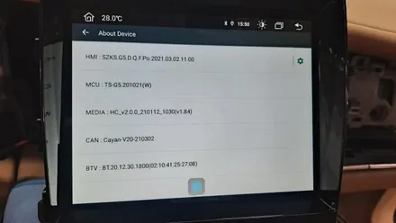 천안 포르쉐 파나메라 안드로이드 모니터 장착!! 수입차 카블릿??