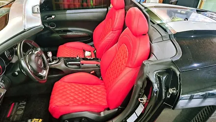 천안 아우디 R8 시트 커버링!! 레드 시트 교체 시공!! 수입차 시트 교체 작업비용??