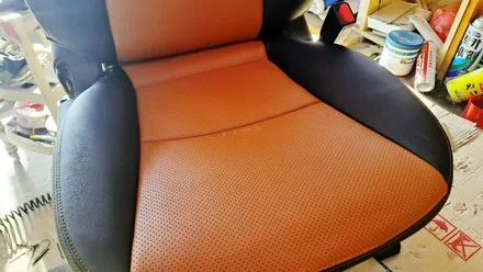 천안 모하비 가죽시트 교체!! 모하비 브라운 시트 교체 시 공!! 가 죽 시트 견적??