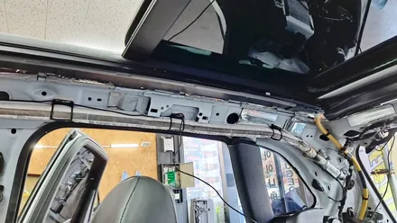 천안 아우디 Q5 천장 엠보싱!! 천장 엠보싱 설치 견적??