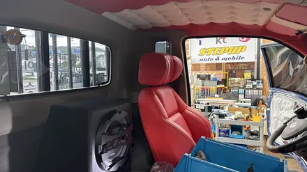 포터 II 리무진시트,천장엠보싱