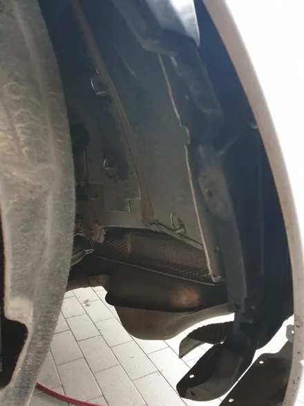 벤츠 s350 리어부분 사고수리 / 충남 천안