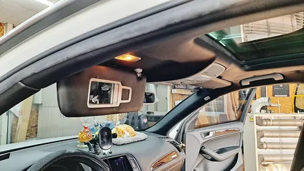 천안 아우디 Q5 천장 엠보싱!! 천장 엠보싱 설치 견적??