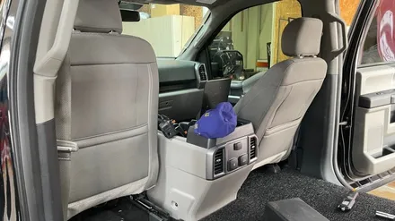 포드 F150 퍼시픽 블루 천안 나파가죽 교체 + 도어트림 손잡이 포인트