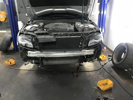 AUDI RS4 앞범퍼 개조(A4) / 충남 천안