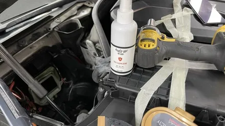 천안 BMW F10 에바클리닝