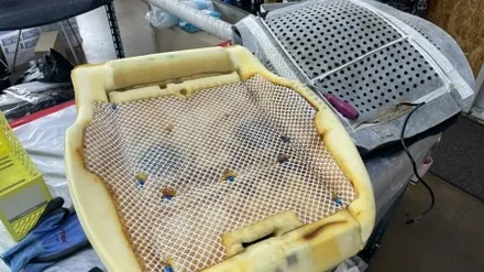 벤츠 GLK 통풍시트 수리