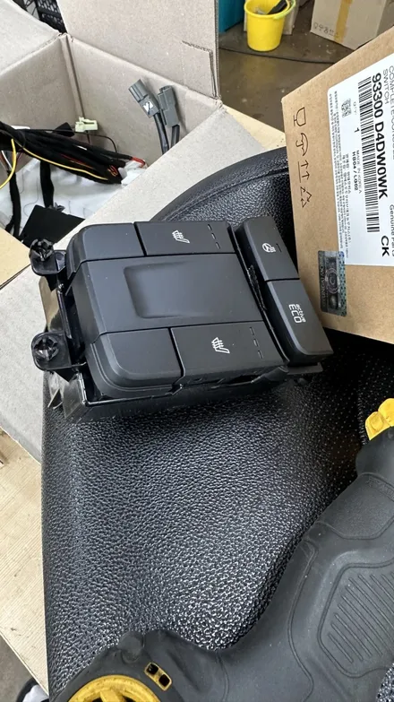 k5 2015 앞좌석 열선 시공