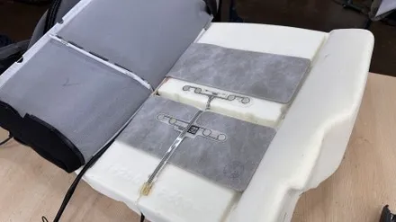엉뜨 on, 천안 포터2 열선시트 작업